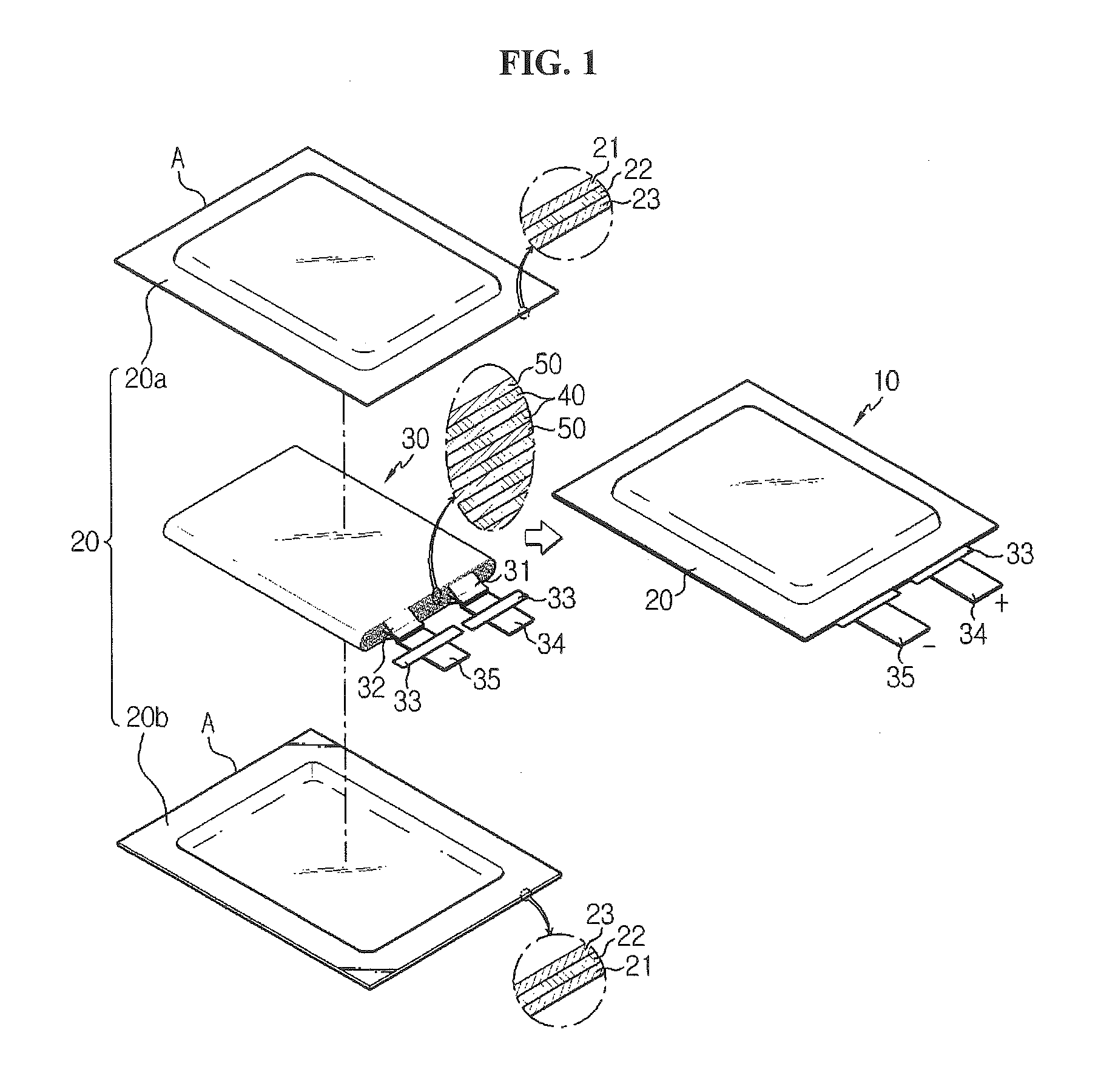 Pouch-type secondary battery having sealing margin for improved durability