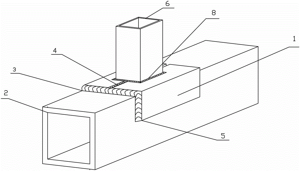 A method for strengthening steel pipe joints with plates