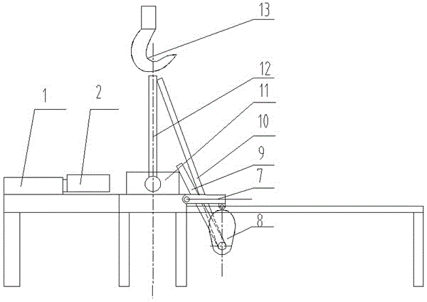 Well mouth assembling and disassembling method of mechanical workover treatment intelligent elevator