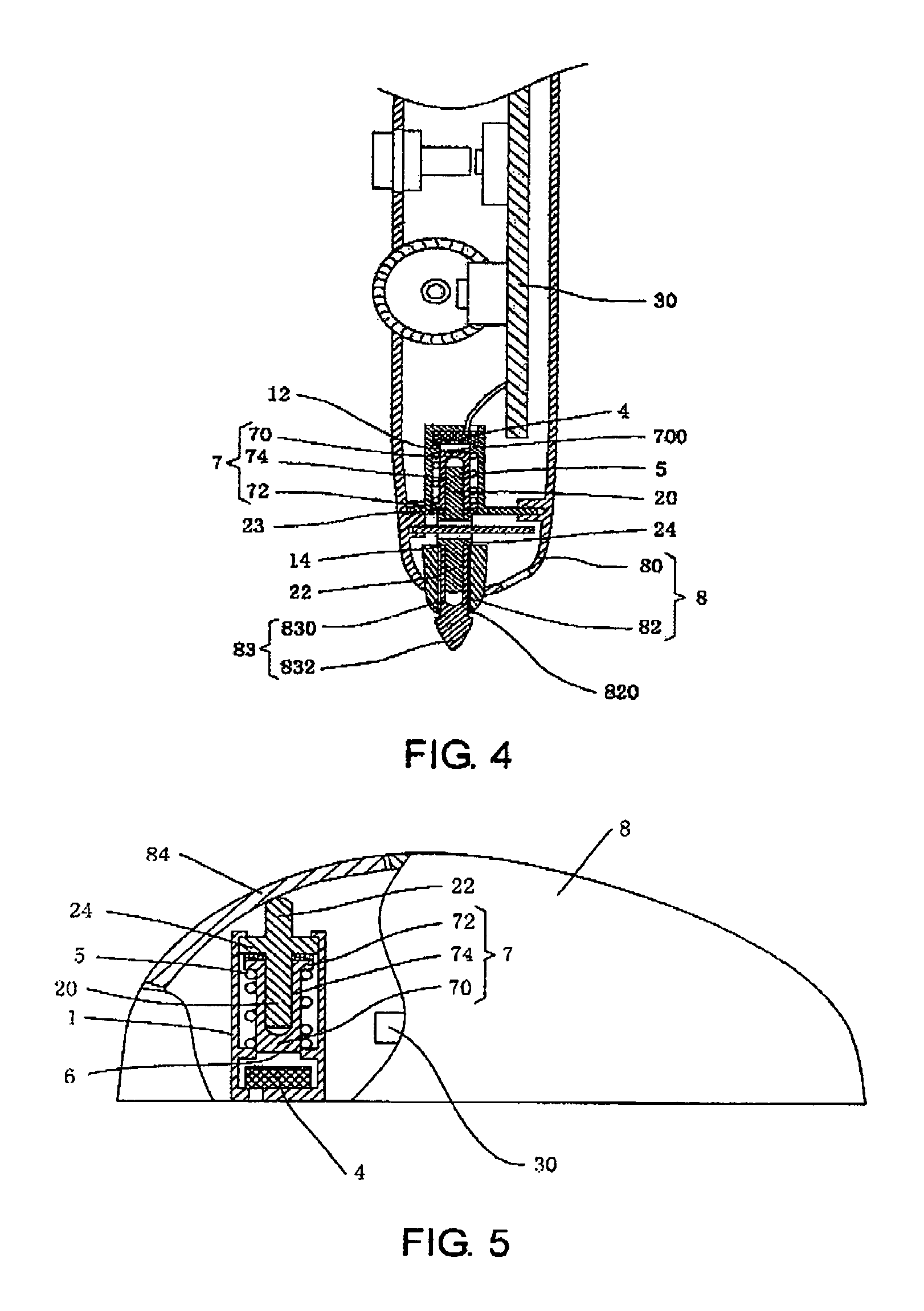 Mouse pen and photoelectric control switch thereof