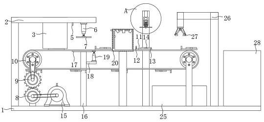 L-shaped steel plate visual inspection equipment with bending angle detection function