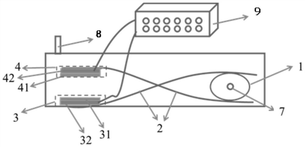 A breathing self-driven micro-flow sensor based on lever principle and its preparation method