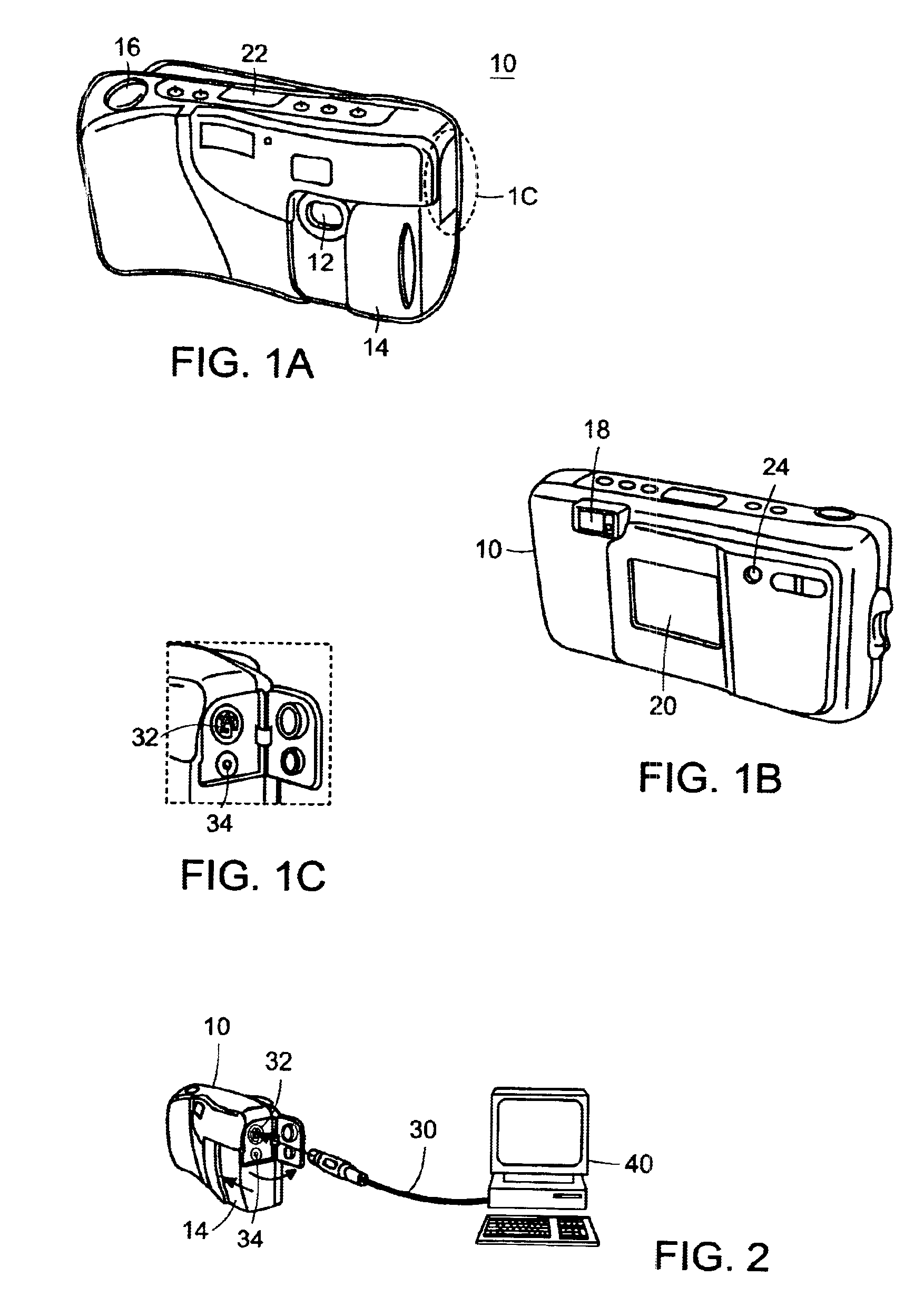 Wireless digital camera adapter and systems and methods related thereto and for use with such an adapter