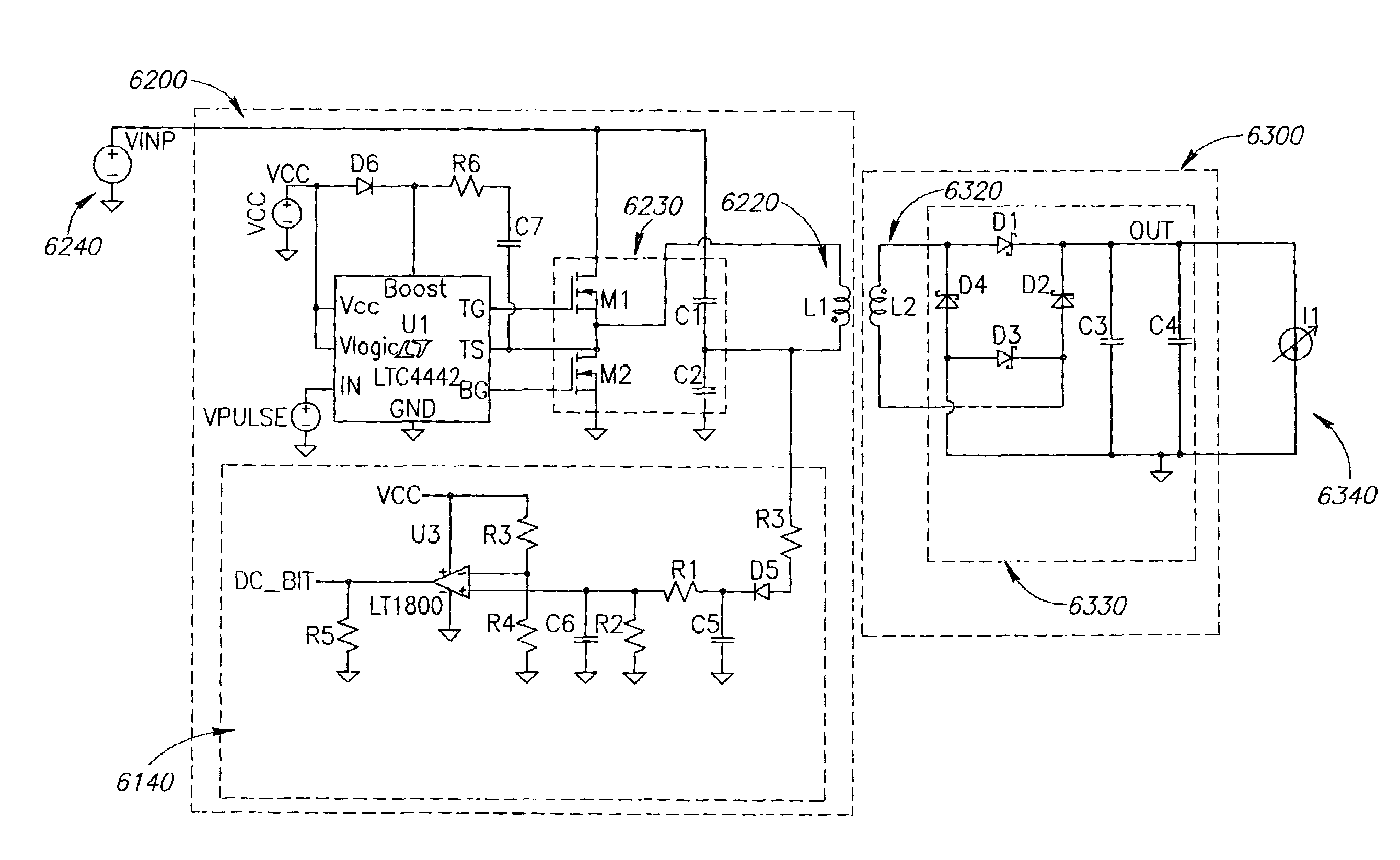 Non resonant inductive power transmission system and method
