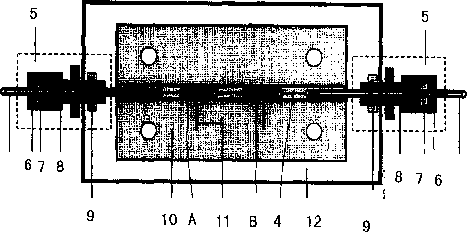 Non-contact conductivity detector and detection method