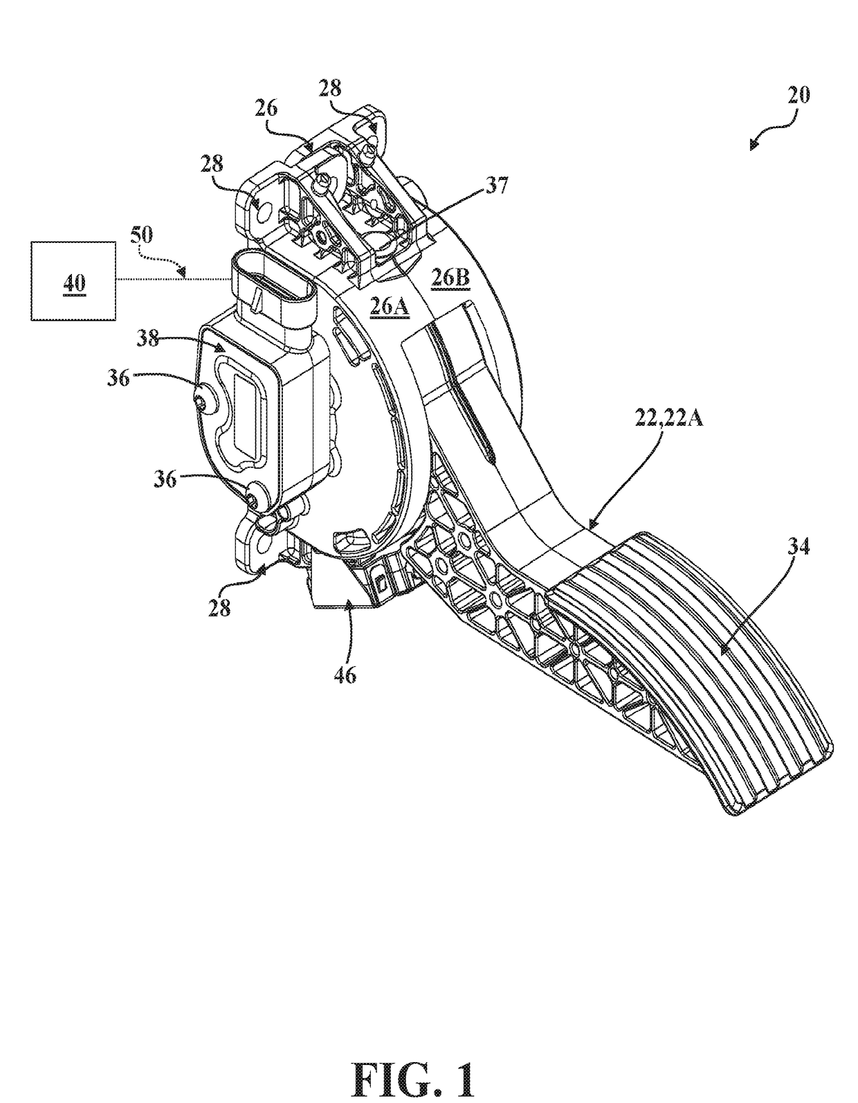 Pedal Assembly With Debris Filtering Mechanism