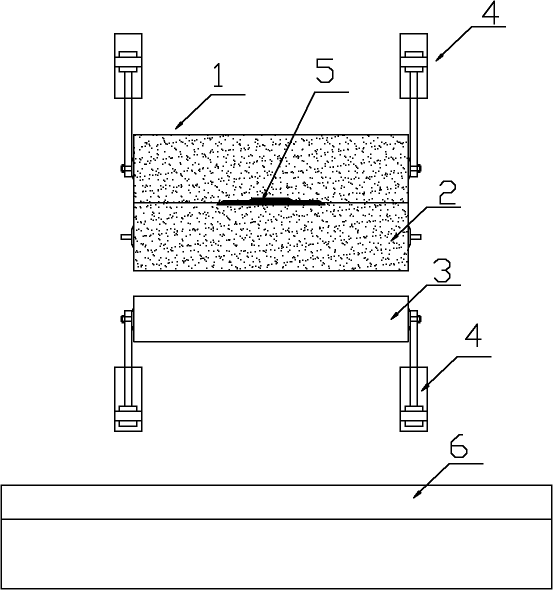 Rubber sheet dewatering device