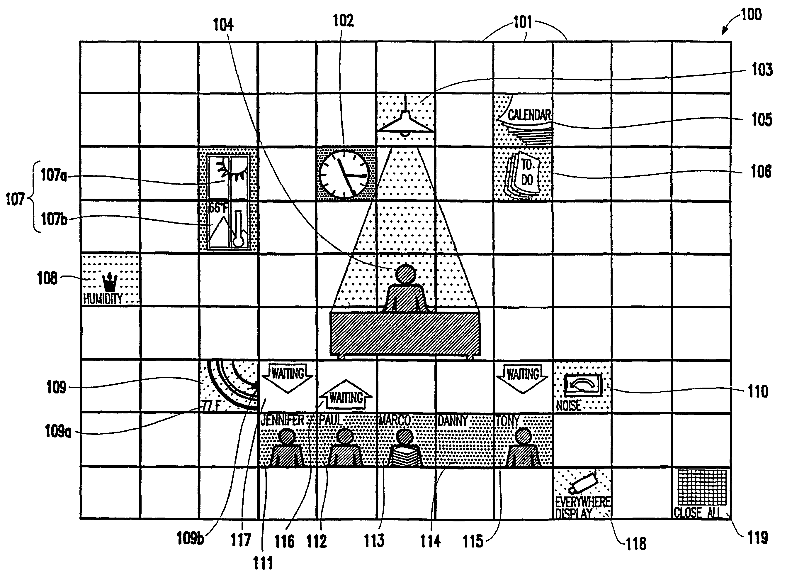 Method and system for software applications using a tiled user interface