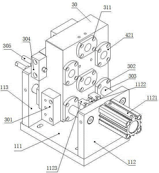 Voice coil stretching molding machine