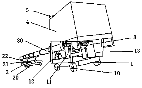 Environment-friendly sterilization water taking device