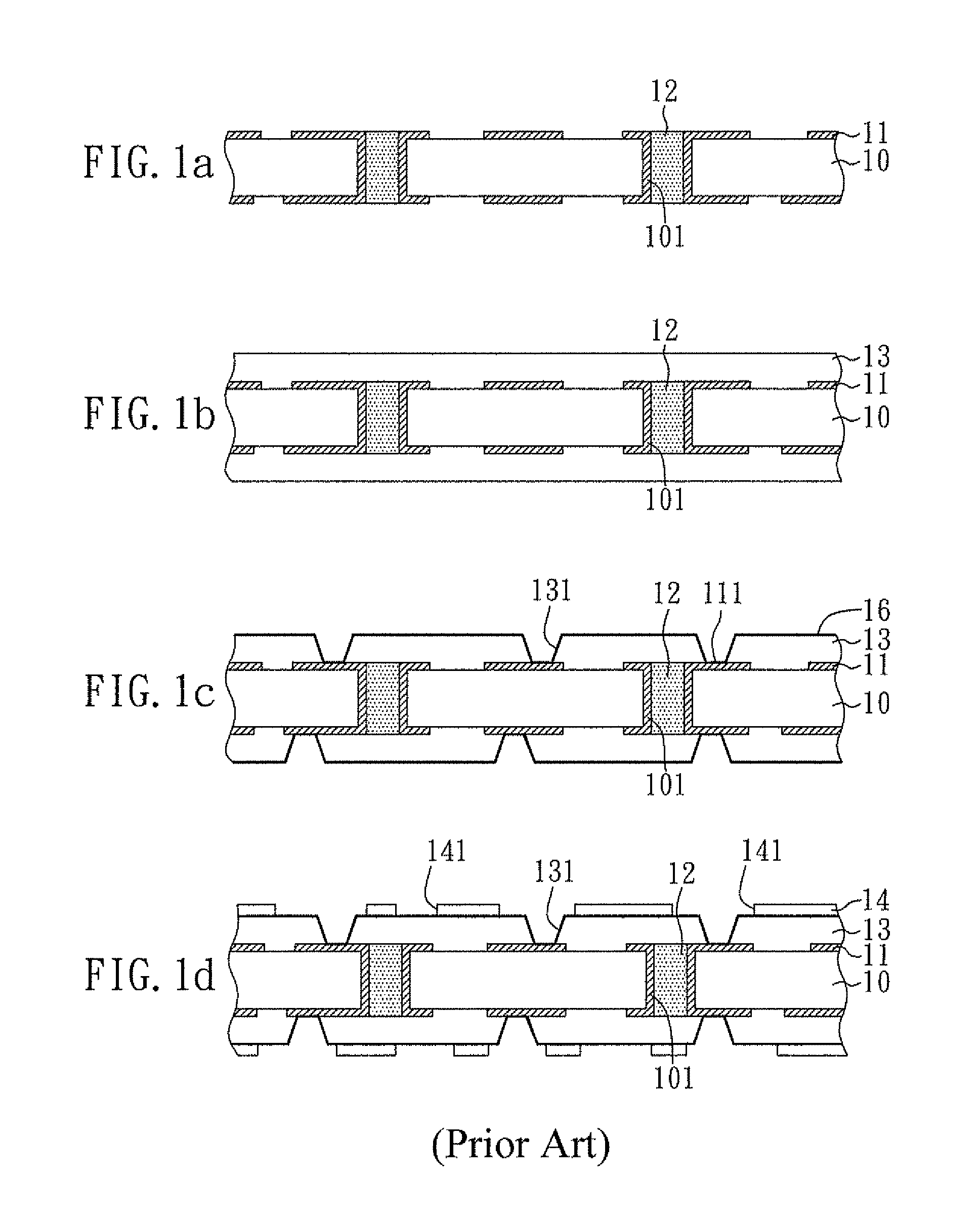 Circuit board structure and method for manufacturing the same