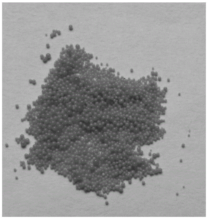 A kind of preparation method of substituted acetylene helical polymer microsphere