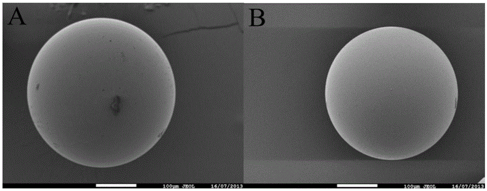 A kind of preparation method of substituted acetylene helical polymer microsphere