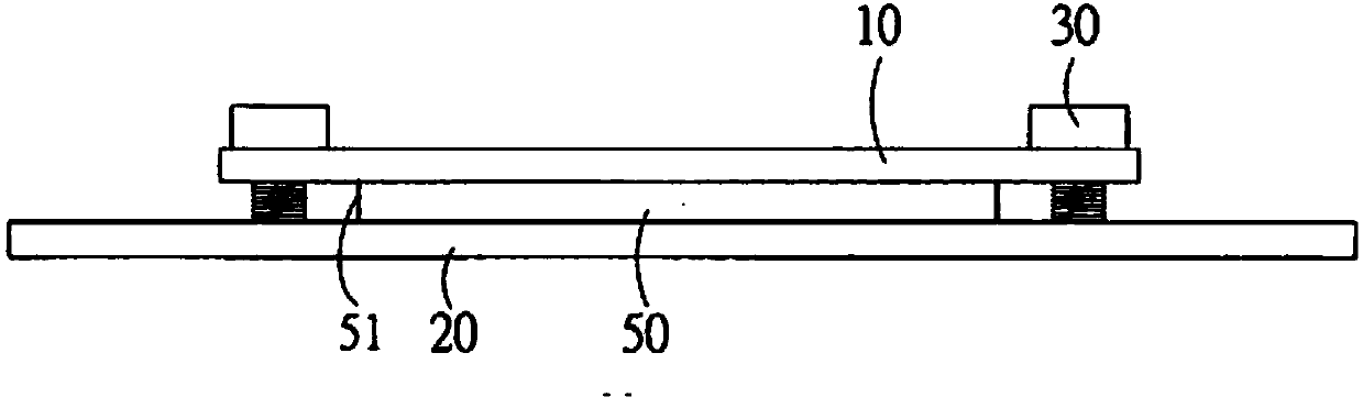 Light-emitting diode (LED) connecting piece with graphite heat-conducting layer