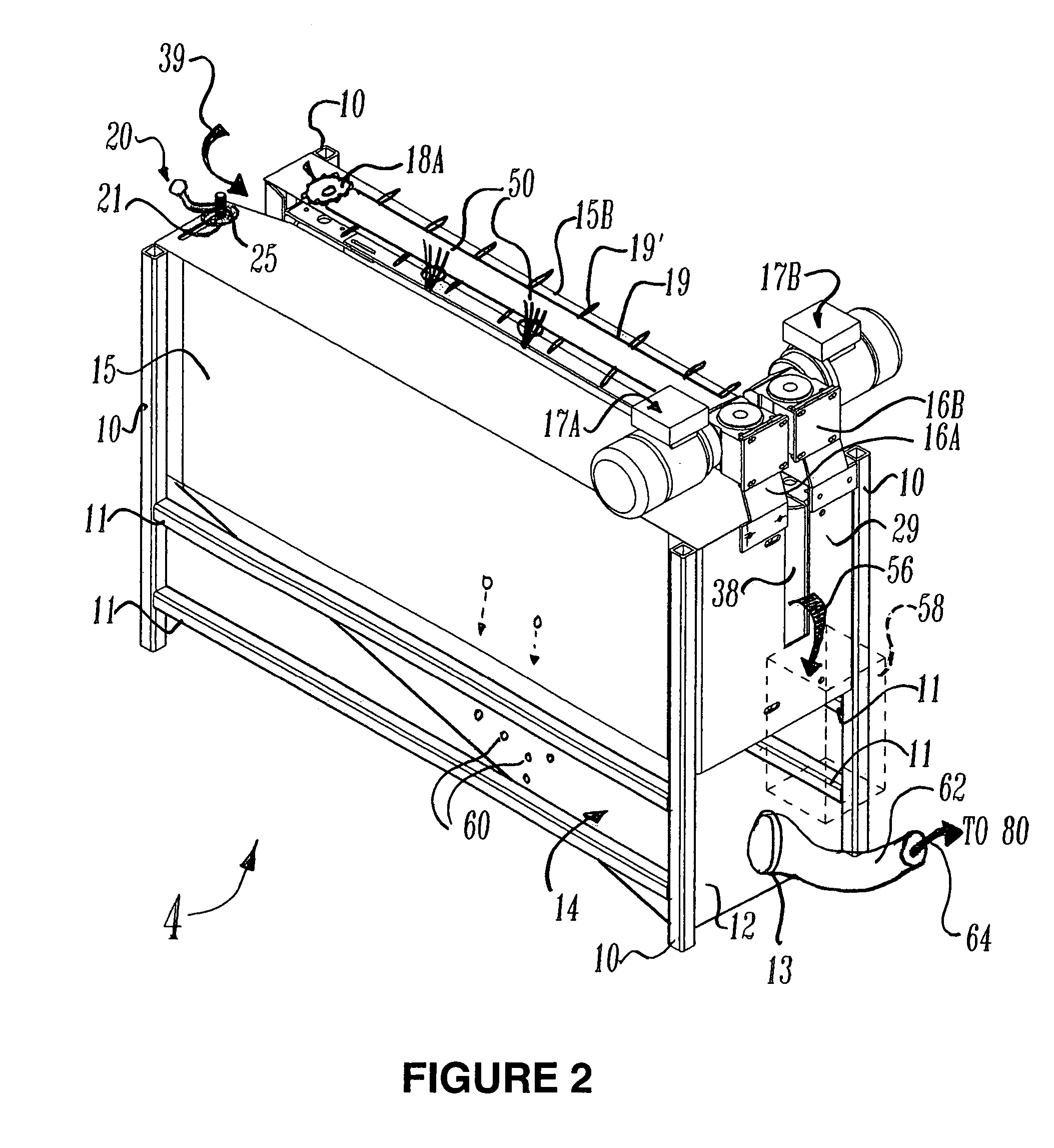 Dried lavender flower separator system and method