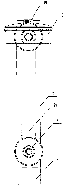 Device and method for measuring verticality