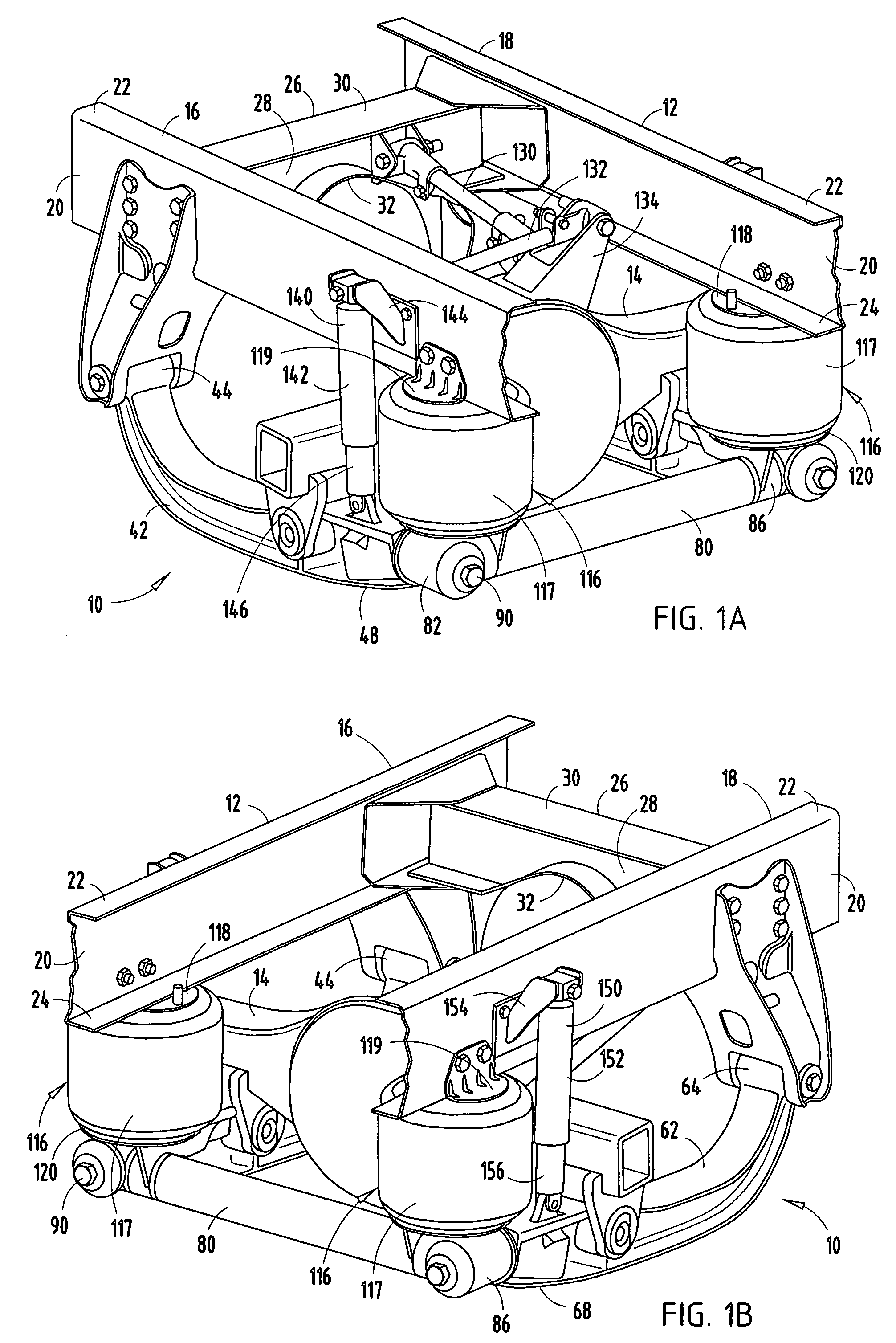 Vehicle suspension assembly
