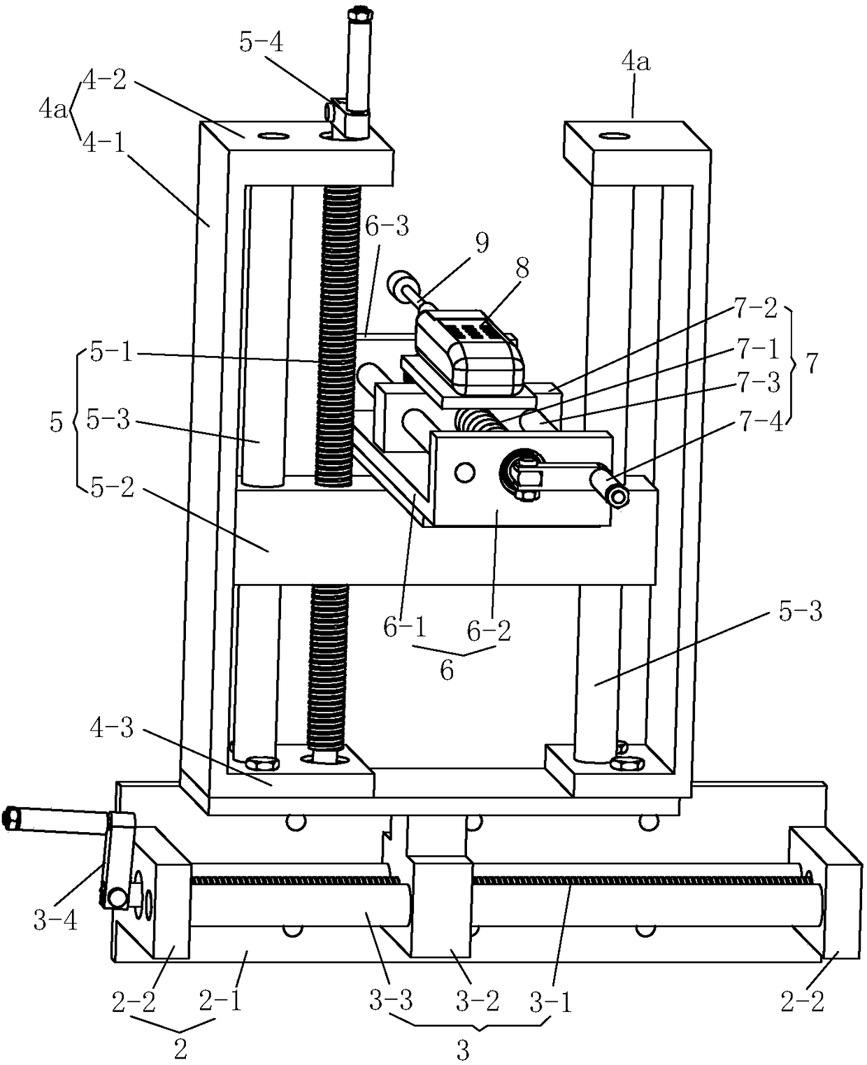 Gearbox gear shift mechanism force measuring device
