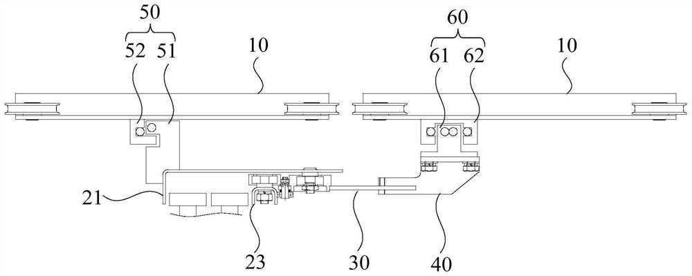 Elevator car door motor, elevator car and elevator door opening and closing control method