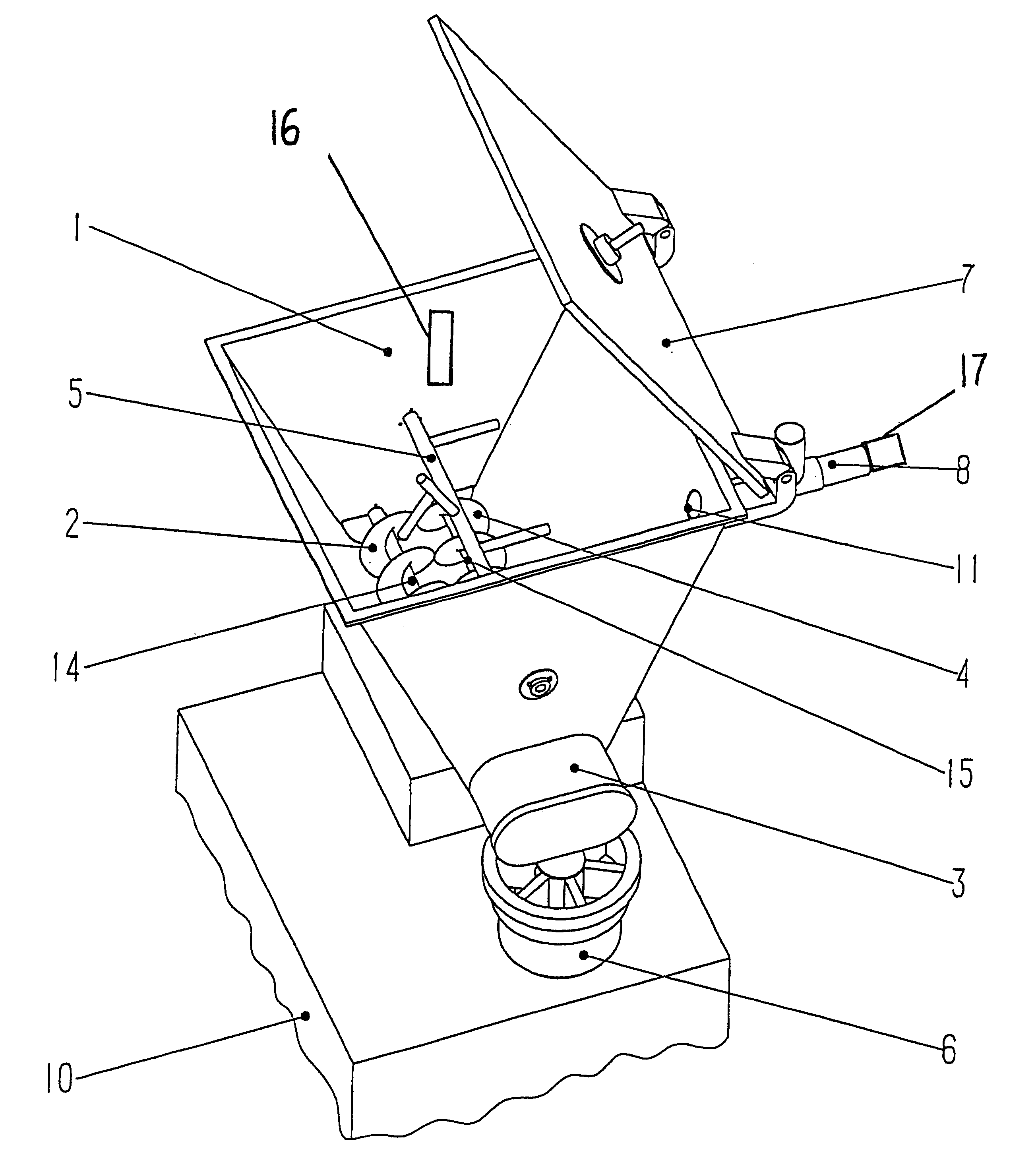 Feeding device of a stuffing machine; in particular for ground meats or the like