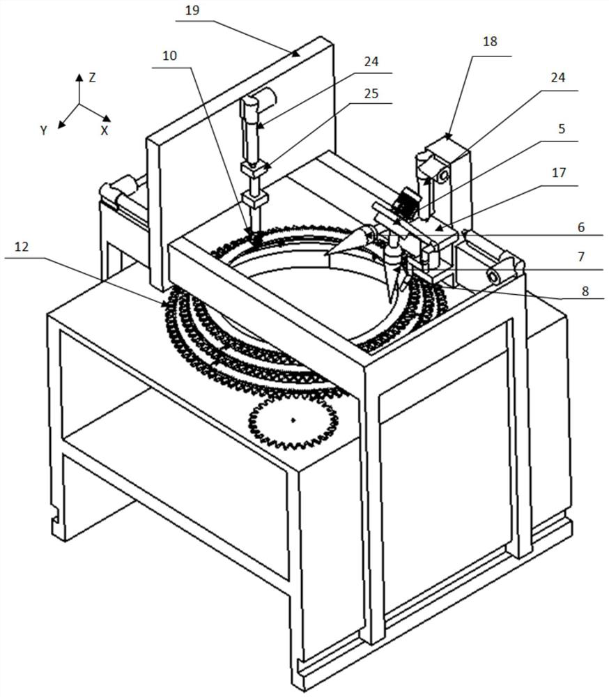 Corner laying carbon fiber/resin composite product 3D printing repairing machine and method