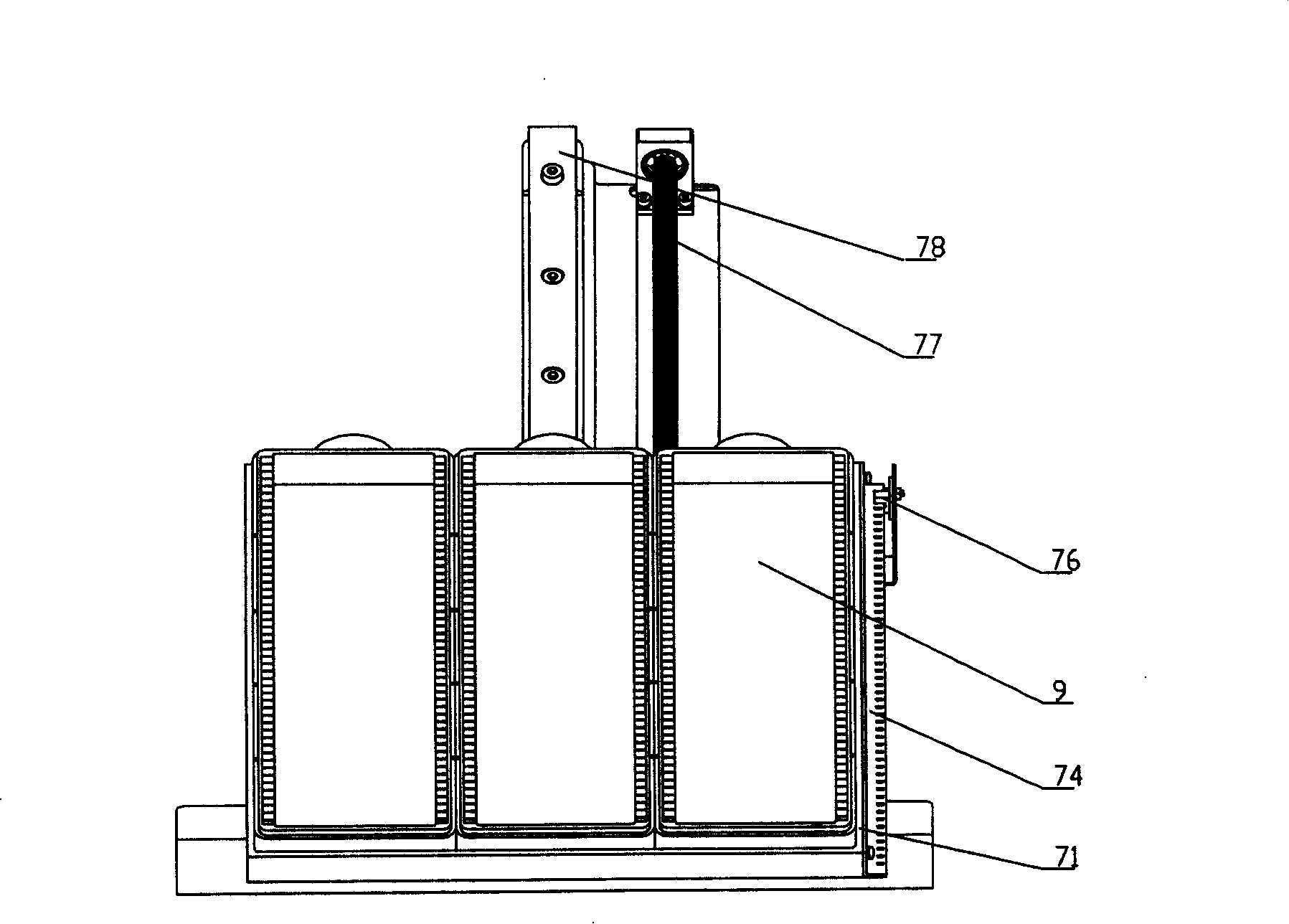 Automatic slice feeder for microscope