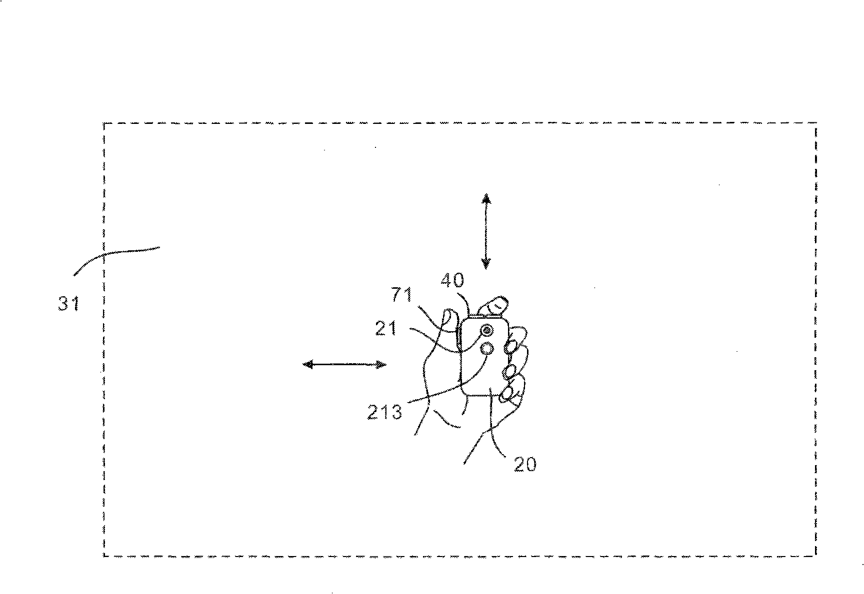 Method and system for implementing two-dimensional and three-dimensional pointer needle utilizing infrared image sensing