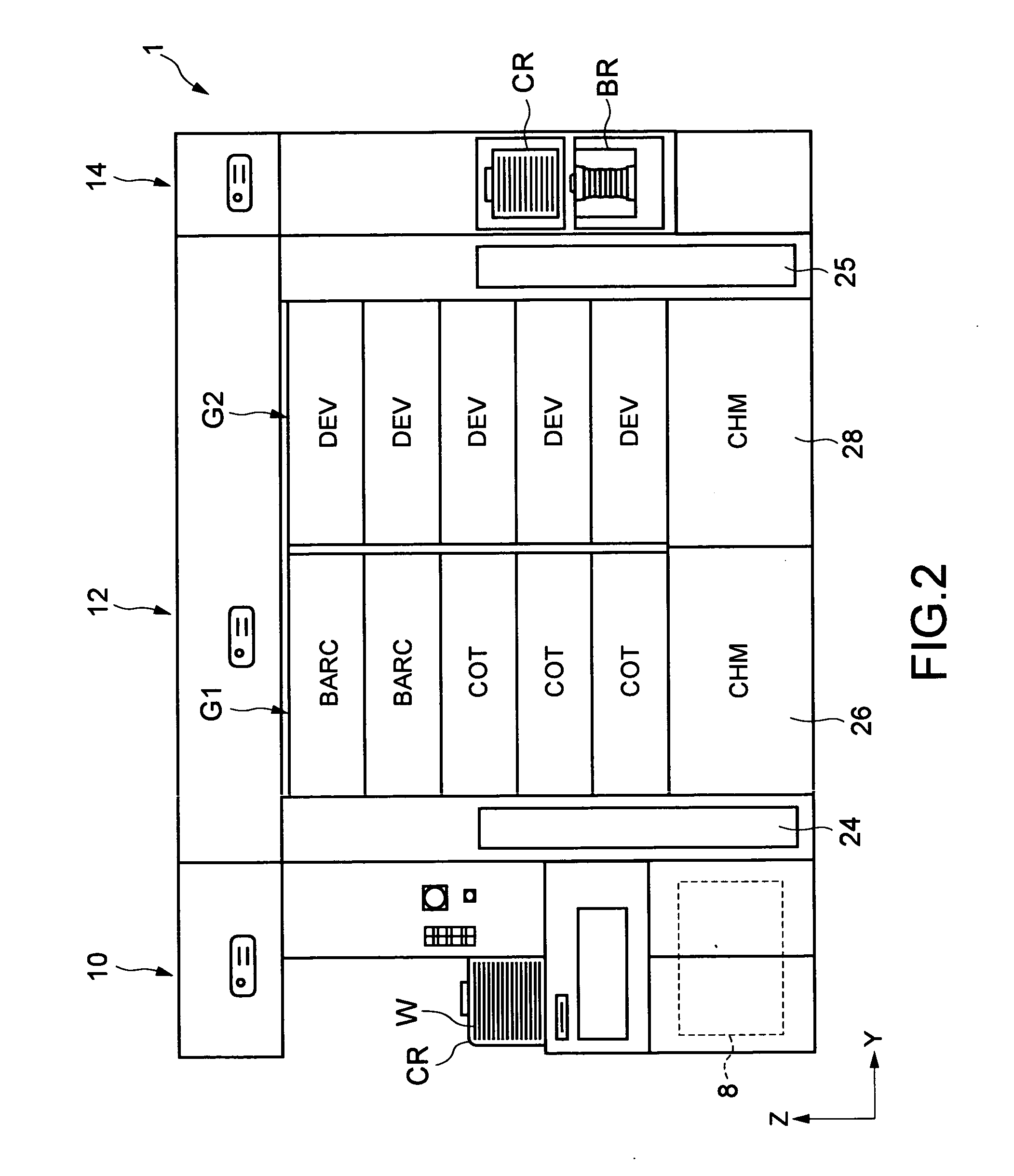 Substrate processing device, substrate processing method, and developing device