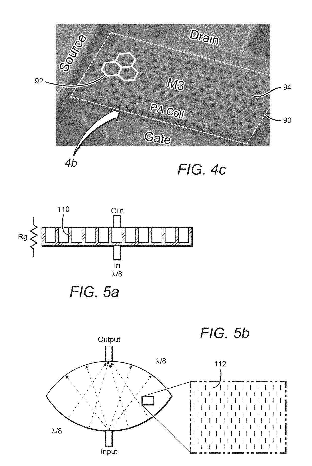 Fet with micro-scale device array