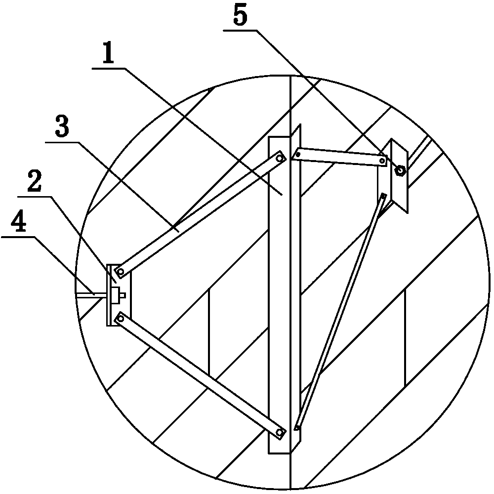 Angle hoop tie reinforcement system of traditional stone masonry house and construction technology