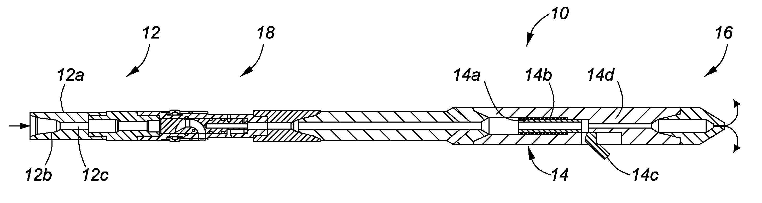 System and method for longitudinal and lateral jetting in a wellbore