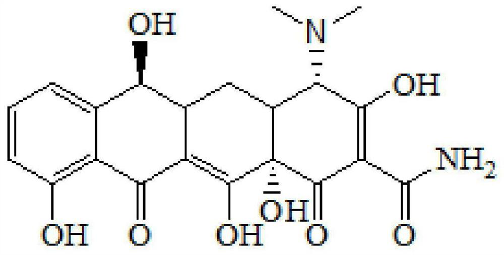 Method for producing demethylated tetracycline