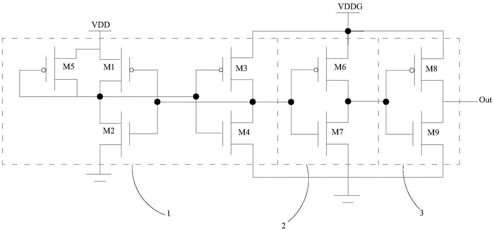 Isolation control circuit