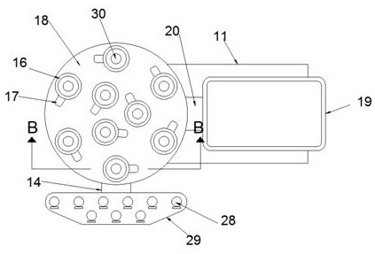 An instrument tray for convenient access to surgical instruments