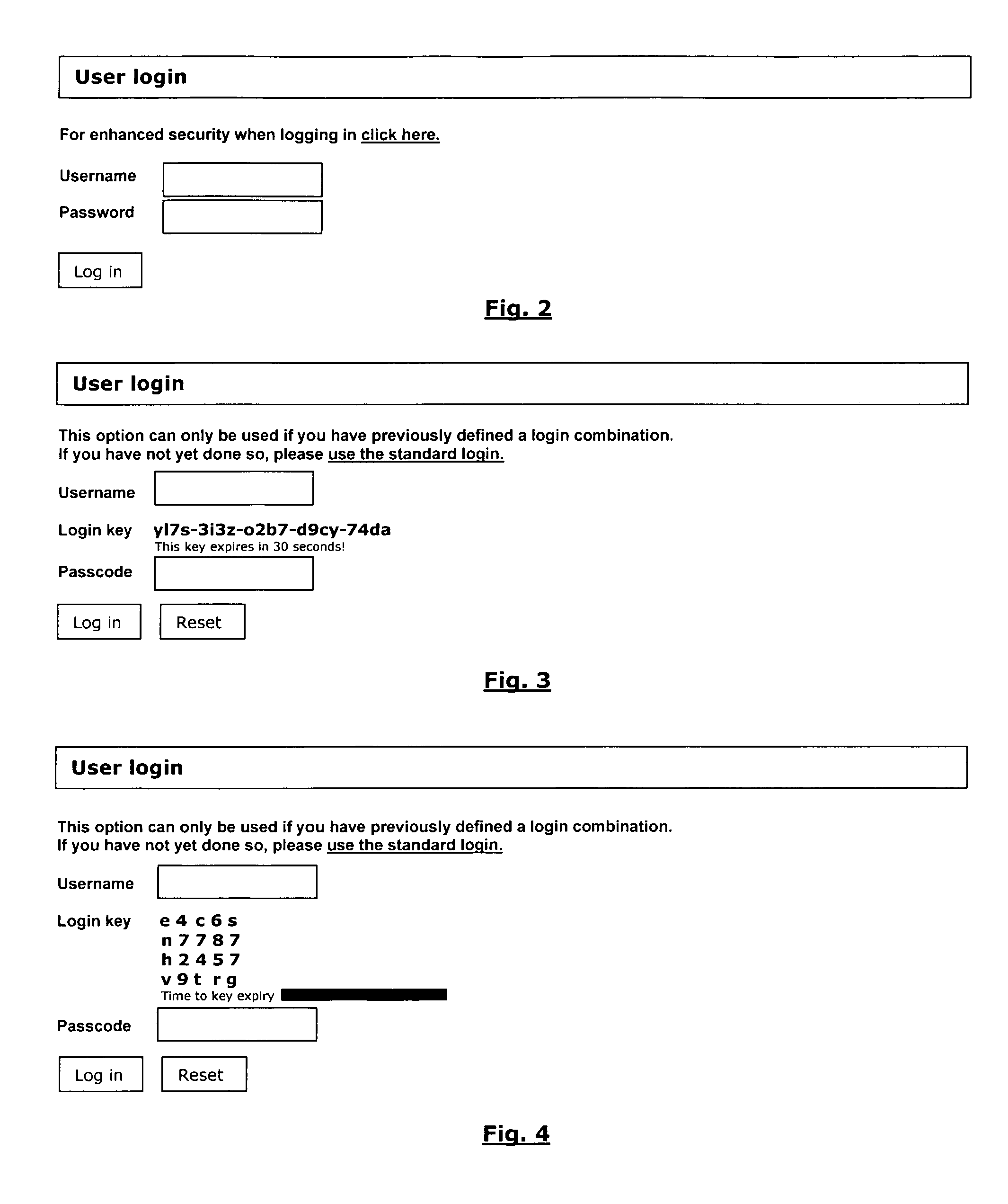 Method and system for providing a secure login solution using one-time passwords