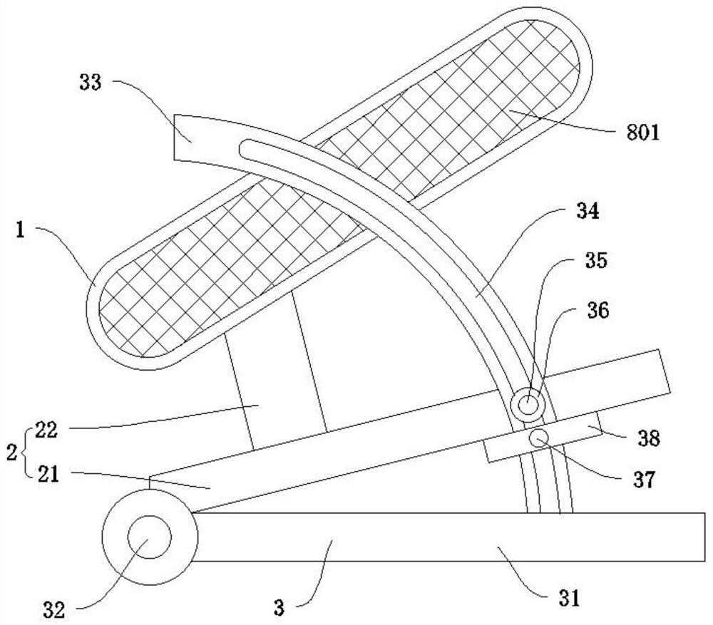 A Film Viewing Lamp Convenient for Multi-angle Adjustment