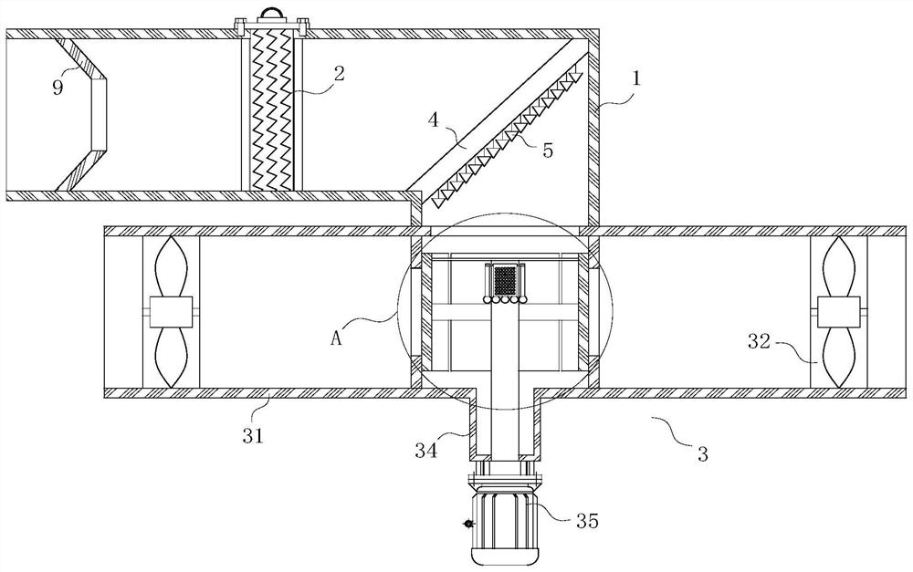 Air purification device for operating room