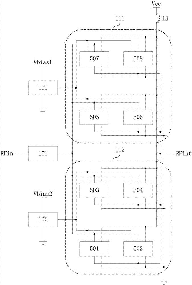 A radio frequency power amplifier and its working method