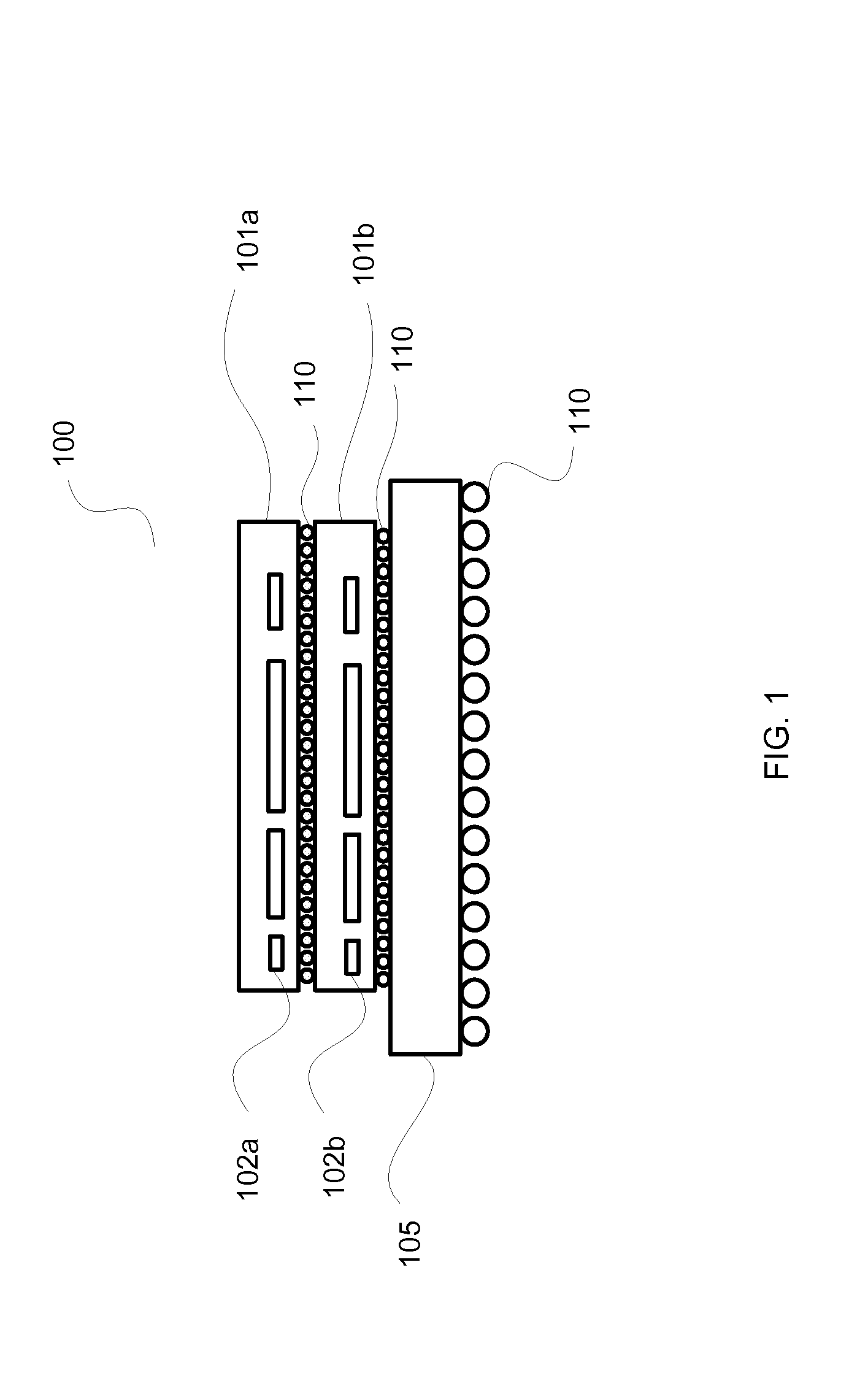 System and Method for Thermal Optimized Chip Stacking