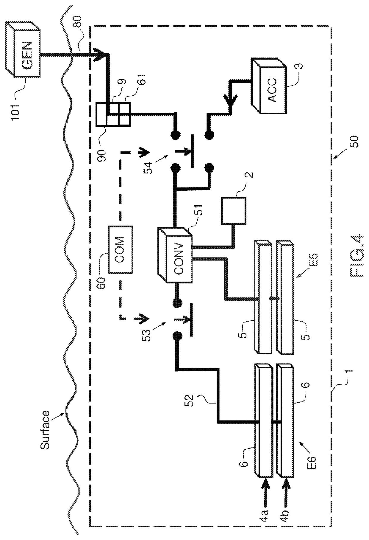 Submarine vehicle and control method