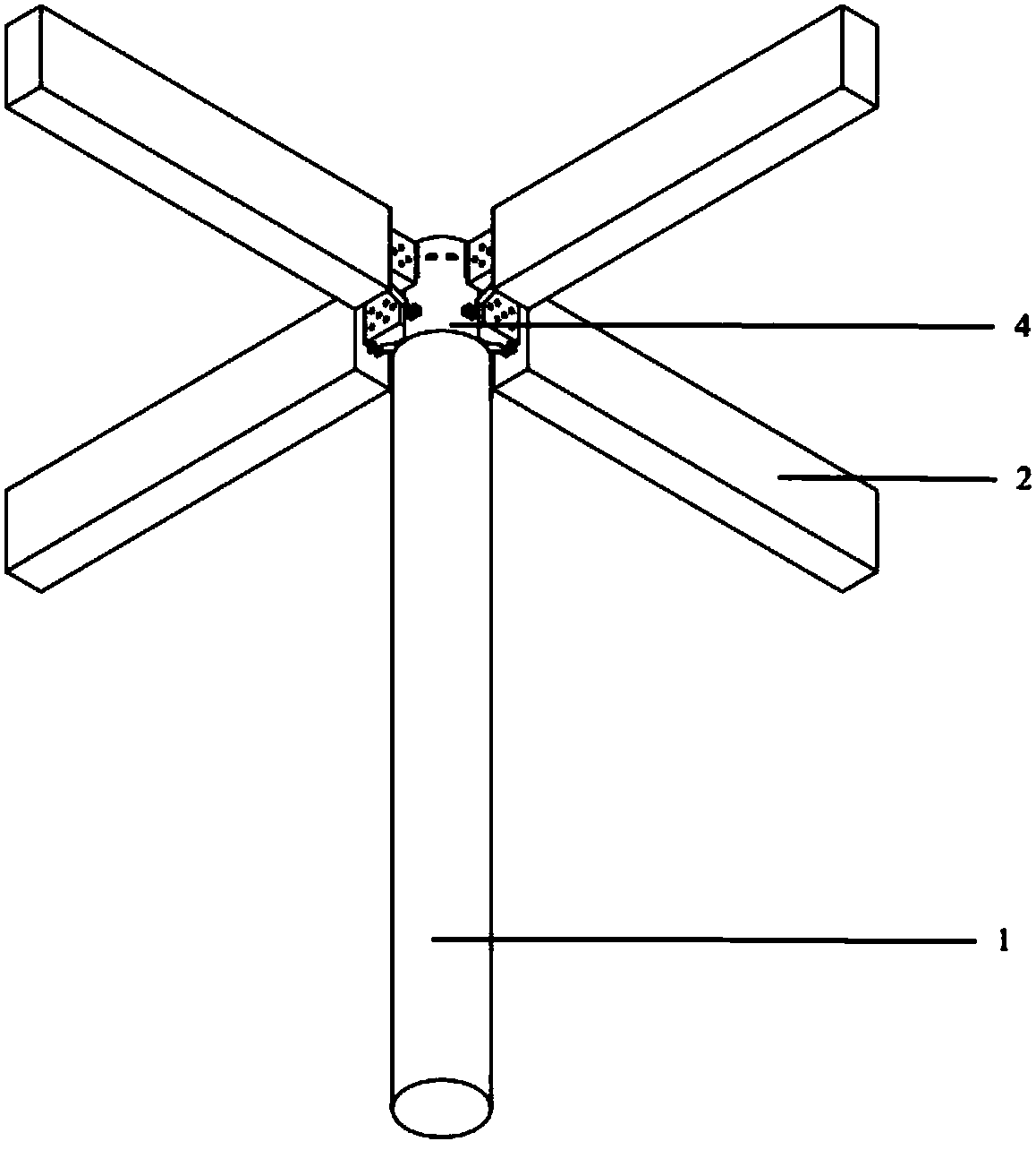 Reinforcing device for mortise and tenon joints of wooden beams and columns in ancient buildings