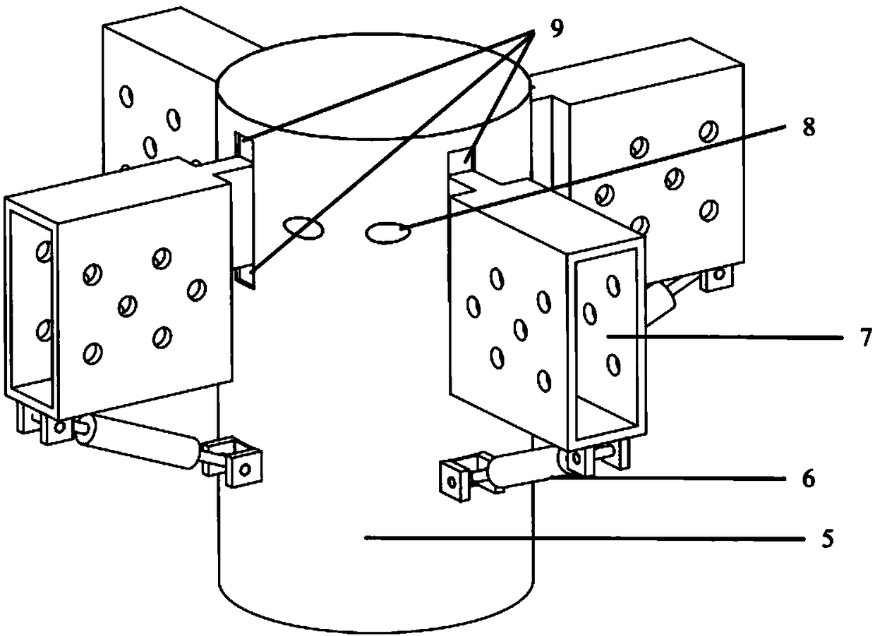 Reinforcing device for mortise and tenon joints of wooden beams and columns in ancient buildings