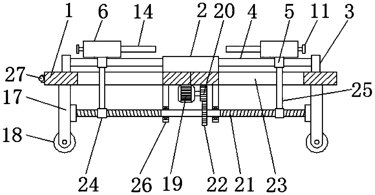 Steel plate fixing device for ship steel plate welding and fixing method thereof