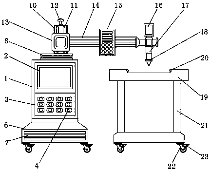 Intelligent metal laser welding equipment