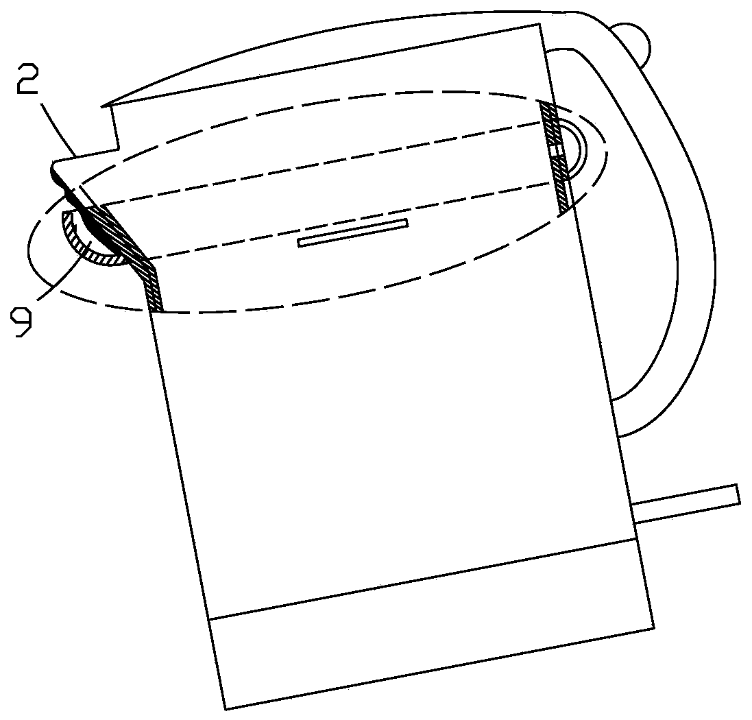 Leakage-proof electric kettle
