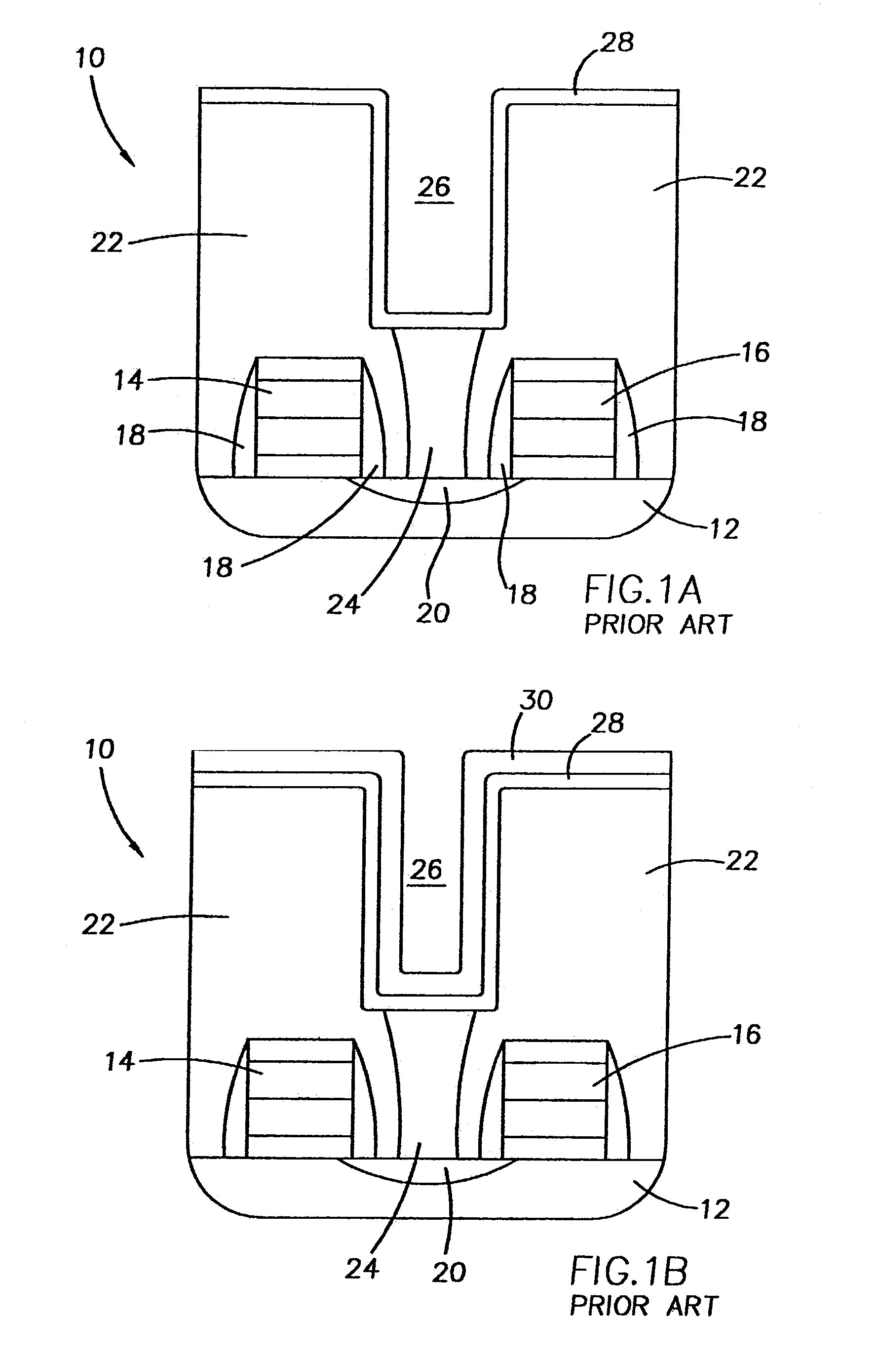 Method for enhancing electrode surface area in DRAM cell capacitors