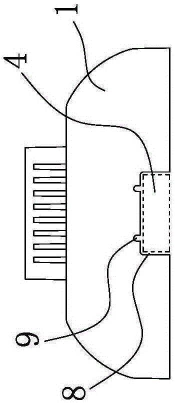 CAN bus connector of controller module