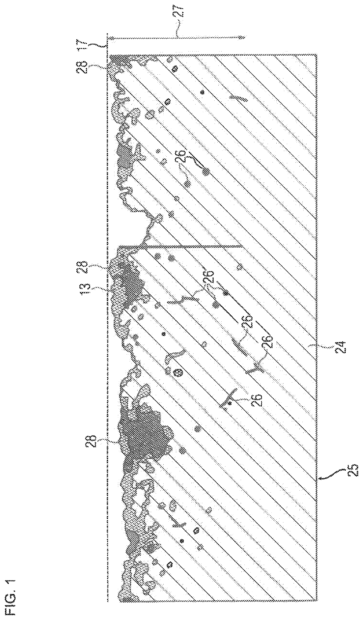 Laser-assisted production method for a gearing component and gearing