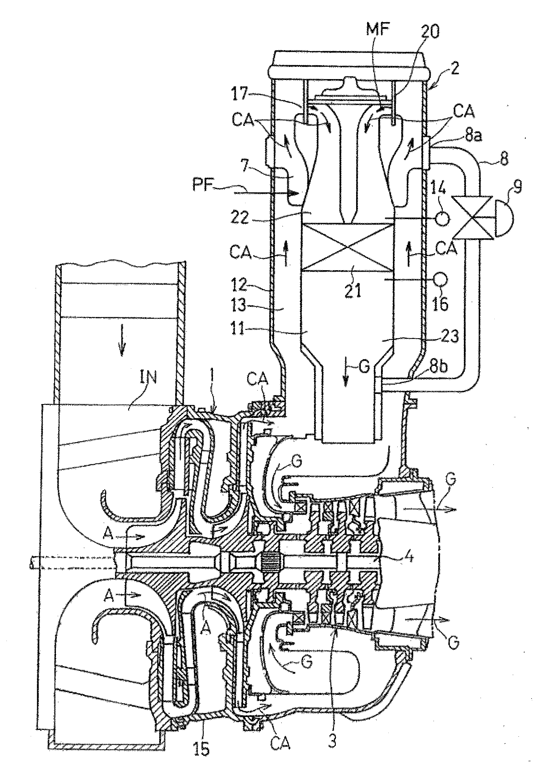 Controller for use with gas turbine engine