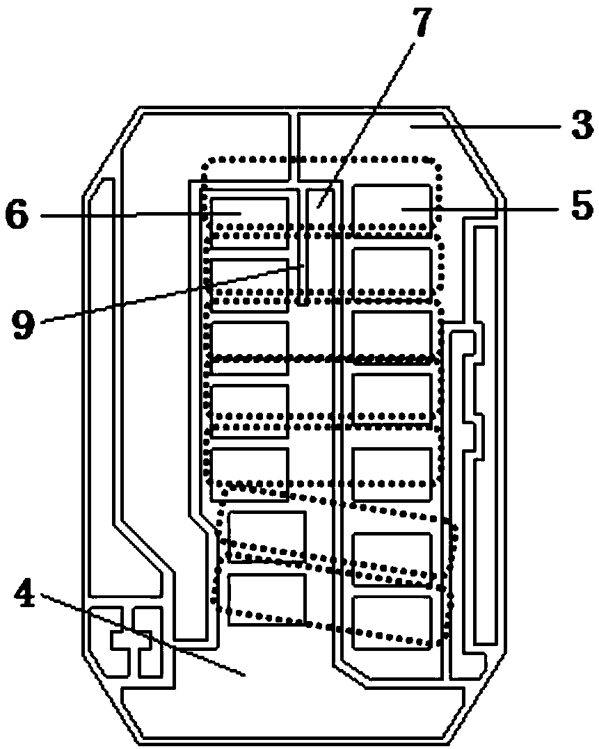 A power module with parallel chip current sharing